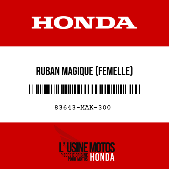 image de 83643-MAK-300 RUBAN MAGIQUE (FEMELLE)