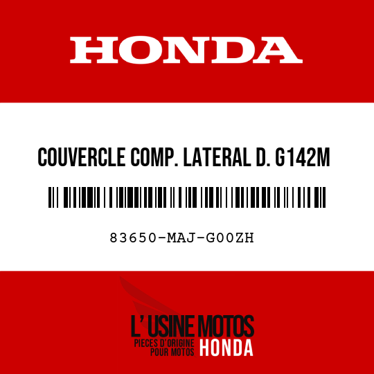image de 83650-MAJ-G00ZH COUVERCLE COMP. LATERAL D. G142M 