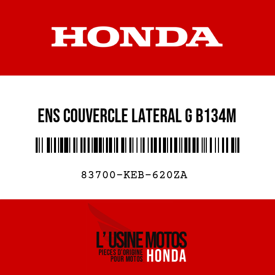 image de 83700-KEB-620ZA ENS COUVERCLE LATERAL G B134M 