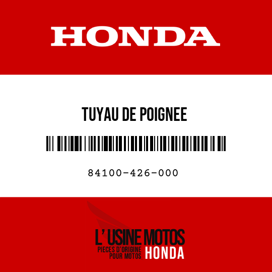 image de 84100-426-000 TUYAU DE POIGNEE