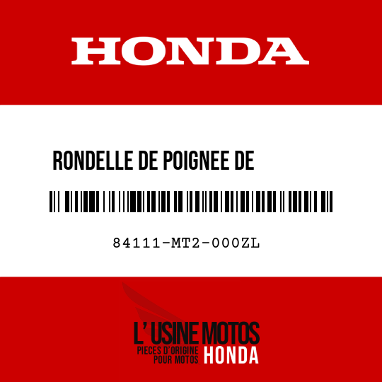 image de 84111-MT2-000ZL RONDELLE DE POIGNEE DE        PASSAGER AV TYPE7