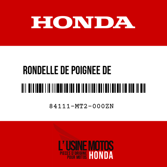 image de 84111-MT2-000ZN RONDELLE DE POIGNEE DE        PASSAGER AV NH1 