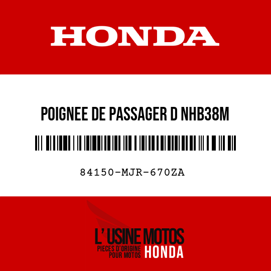 image de 84150-MJR-670ZA POIGNEE DE PASSAGER D NHB38M