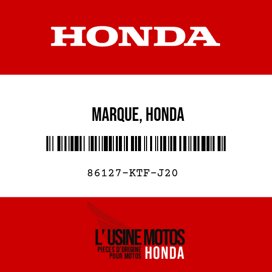 image de 86127-KTF-J20 MARQUE, HONDA