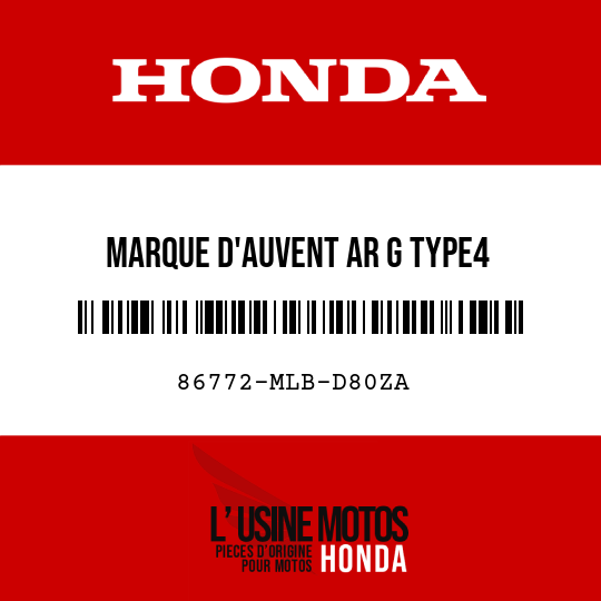 image de 86772-MLB-D80ZA MARQUE D'AUVENT AR G TYPE4