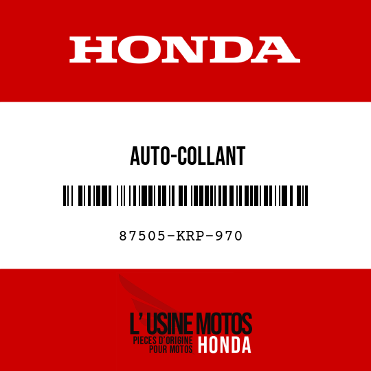 image de 87505-KRP-970 AUTO-COLLANT