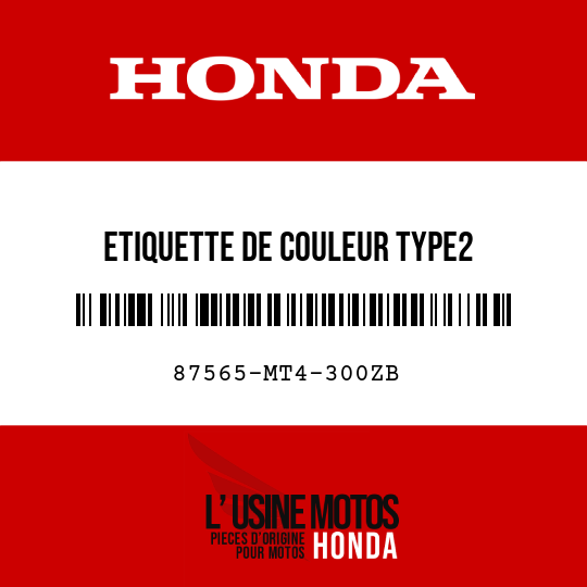 image de 87565-MT4-300ZB ETIQUETTE DE COULEUR TYPE2