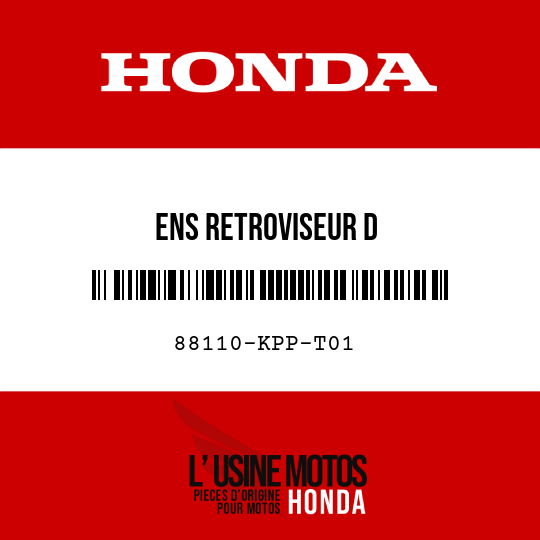 image de 88110-KPP-T01 ENS RETROVISEUR D
