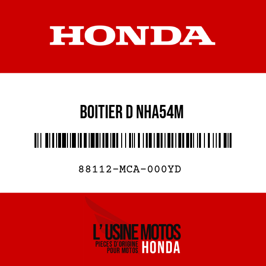 image de 88112-MCA-000YD BOITIER D NHA54M