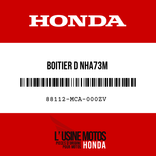 image de 88112-MCA-000ZV BOITIER D NHA73M