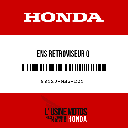 image de 88120-MBG-D01 ENS RETROVISEUR G