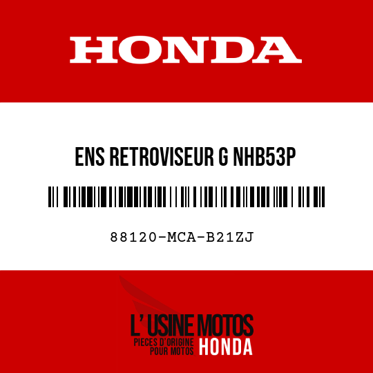 image de 88120-MCA-B21ZJ ENS RETROVISEUR G NHB53P