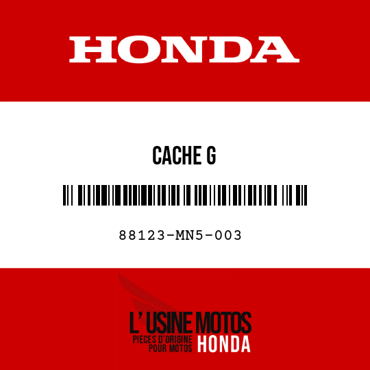 image de 88123-MN5-003 CACHE G