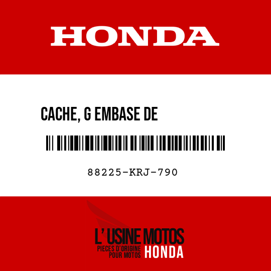 image de 88225-KRJ-790 CACHE, G EMBASE DE           RETROVISEUR