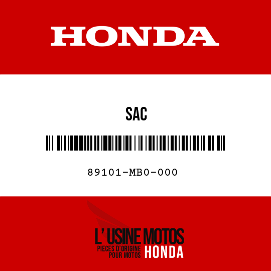 image de 89101-MB0-000 SAC