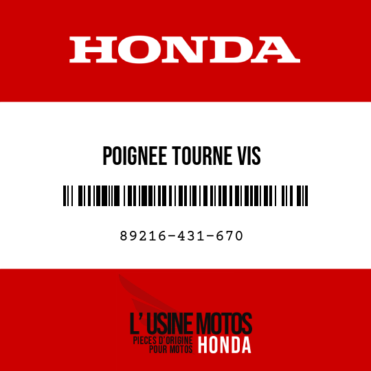 image de 89216-431-670 POIGNEE TOURNE VIS