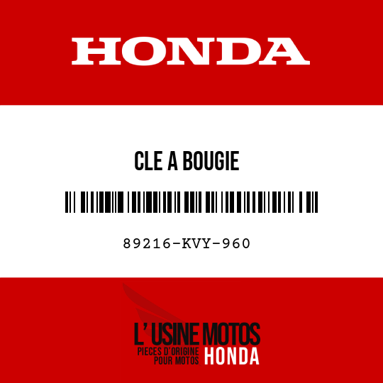image de 89216-KVY-960 CLE A BOUGIE