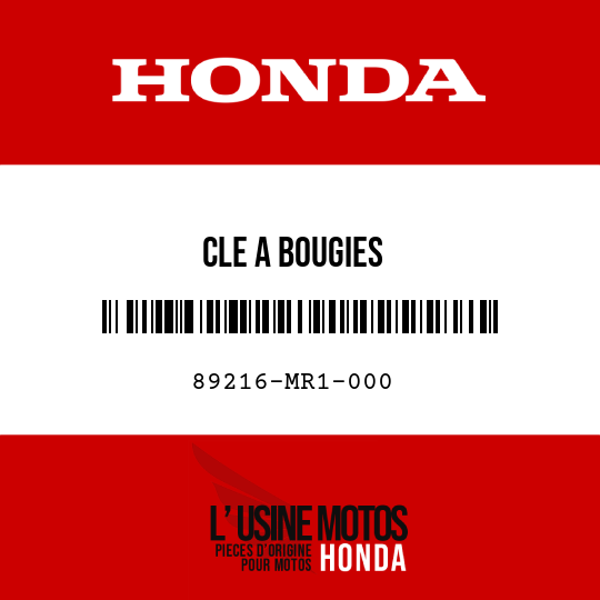 image de 89216-MR1-000 CLE A BOUGIES
