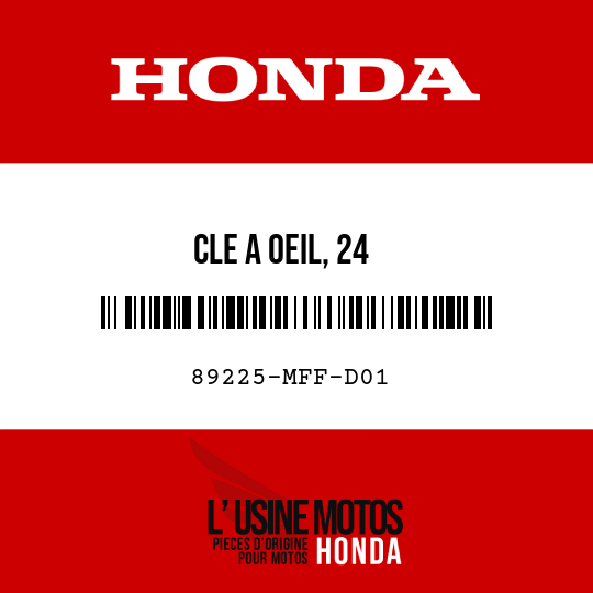 image de 89225-MFF-D01 CLE A OEIL, 24