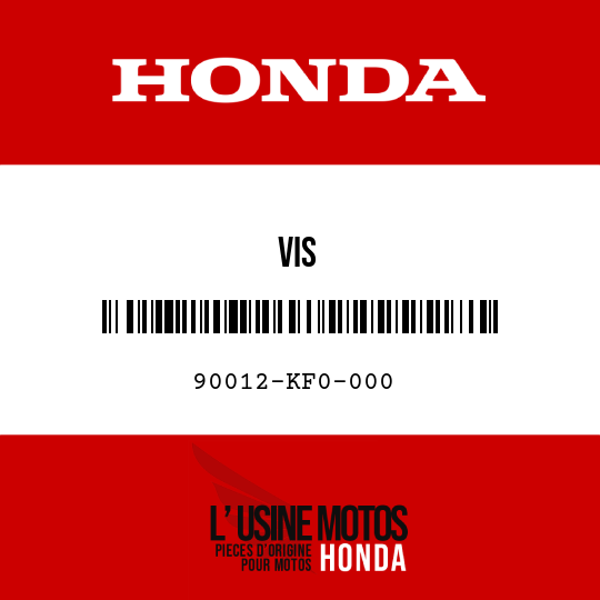 image de 90012-KF0-000 VIS