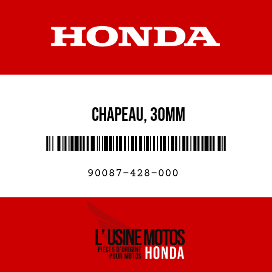 image de 90087-428-000 CHAPEAU, 30MM