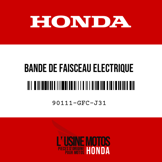 image de 90111-GFC-J31 BANDE DE FAISCEAU ELECTRIQUE