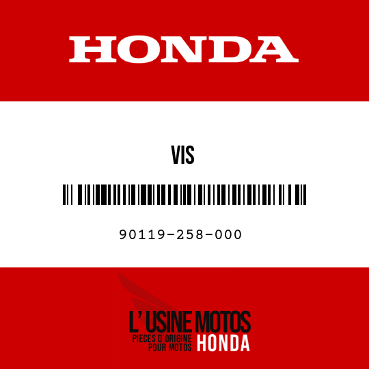 image de 90119-258-000 VIS