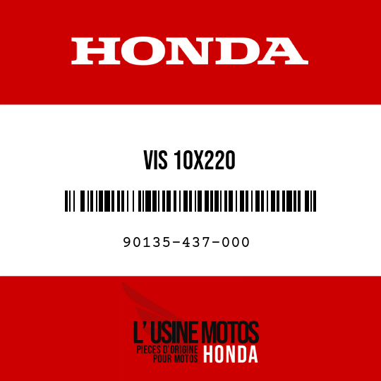 image de 90135-437-000 VIS 10X220