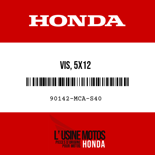 image de 90142-MCA-S40 VIS, 5X12