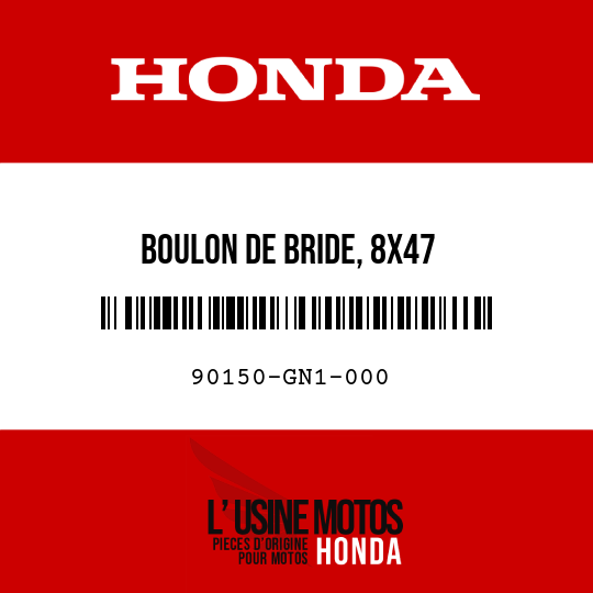 image de 90150-GN1-000 BOULON DE BRIDE, 8X47