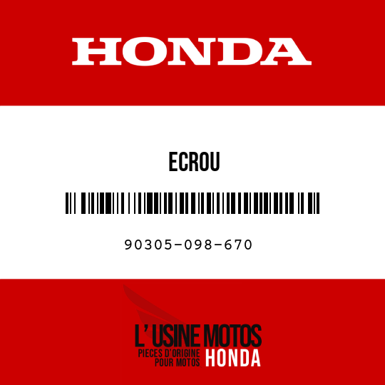 image de 90305-098-670 ECROU