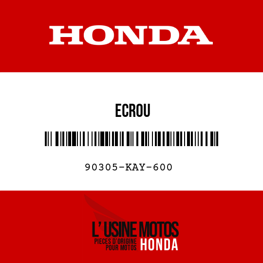 image de 90305-KAY-600 ECROU