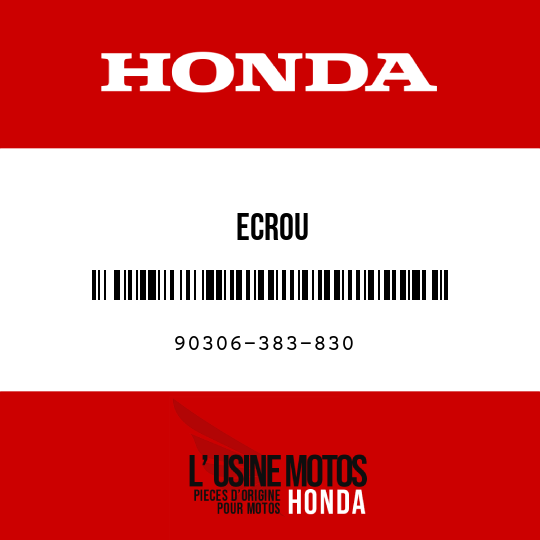 image de 90306-383-830 ECROU