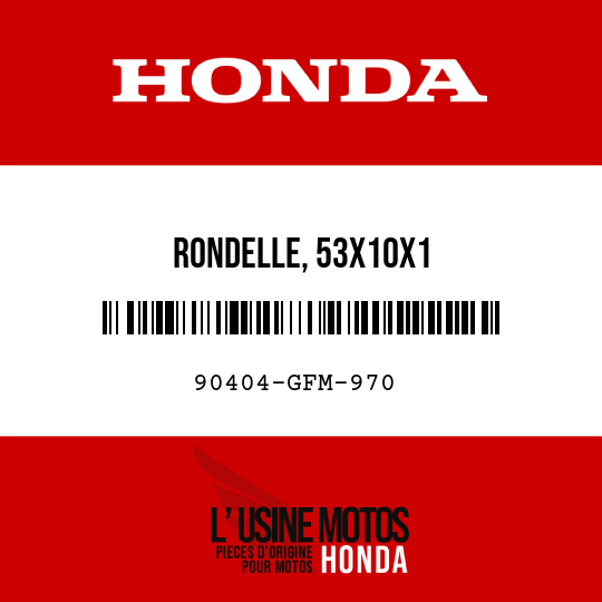 image de 90404-GFM-970 RONDELLE, 53X10X1