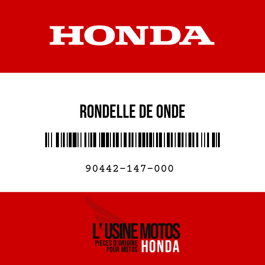 image de 90442-147-000 RONDELLE DE ONDE