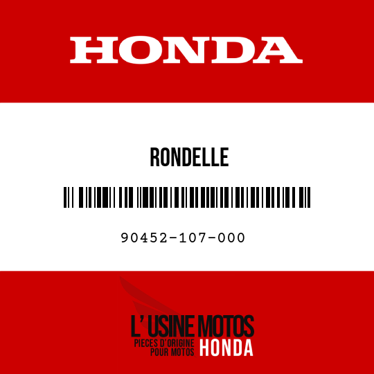 image de 90452-107-000 RONDELLE