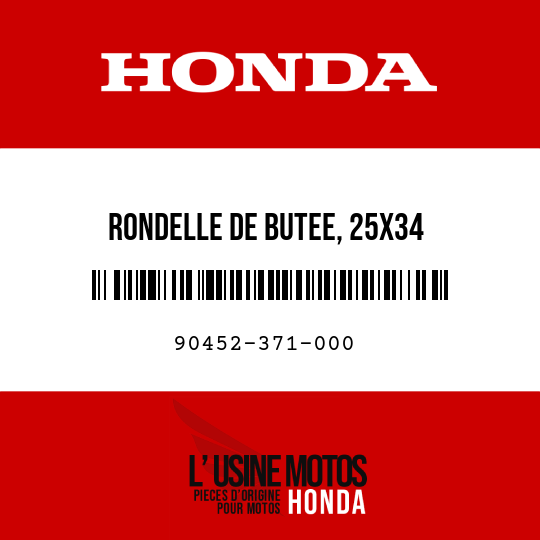image de 90452-371-000 RONDELLE DE BUTEE, 25X34
