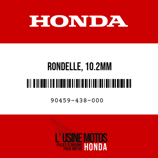 image de 90459-438-000 RONDELLE, 10.2MM