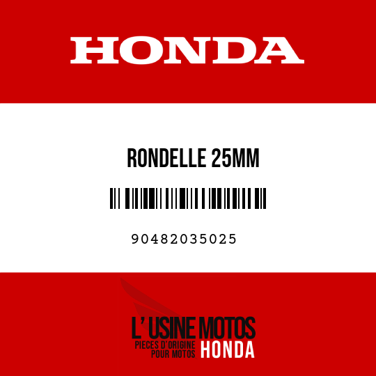 image de 90482035025 RONDELLE 25MM
