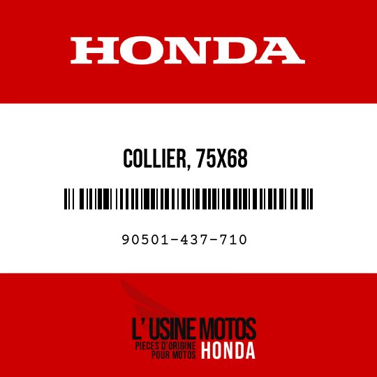 image de 90501-437-710 COLLIER, 75X68