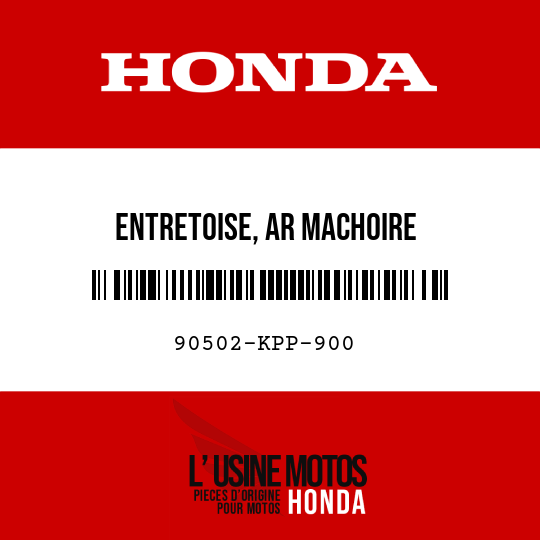 image de 90502-KPP-900 ENTRETOISE, AR MACHOIRE