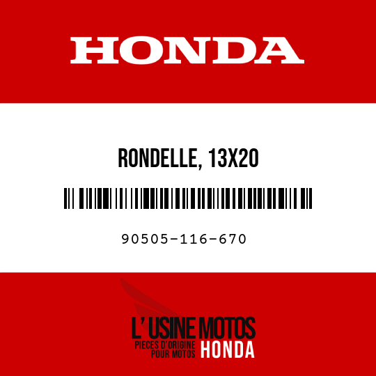 image de 90505-116-670 RONDELLE, 13X20
