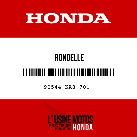 image de 90544-KA3-701 RONDELLE