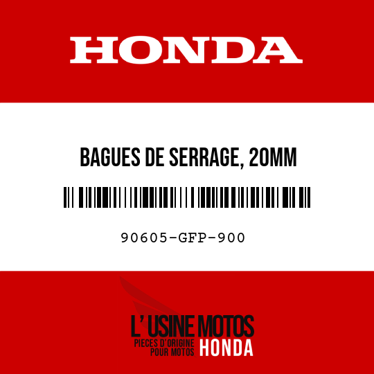 image de 90605-GFP-900 BAGUES DE SERRAGE, 20MM
