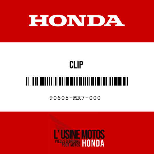 image de 90605-MR7-000 CLIP