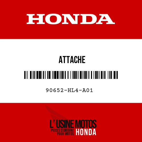 image de 90652-HL4-A01 ATTACHE