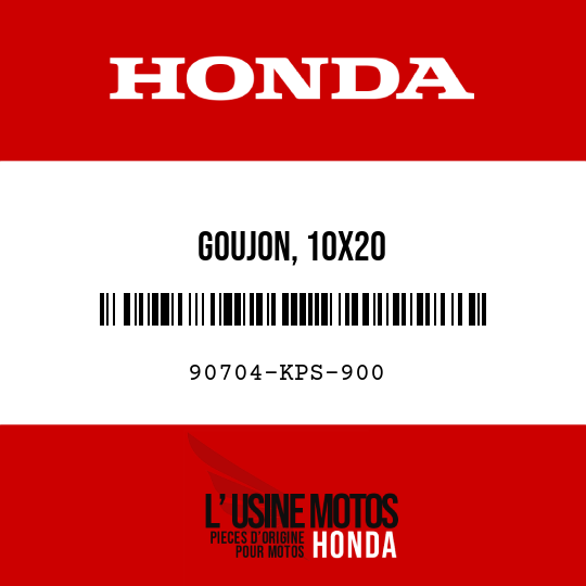 image de 90704-KPS-900 GOUJON, 10X20