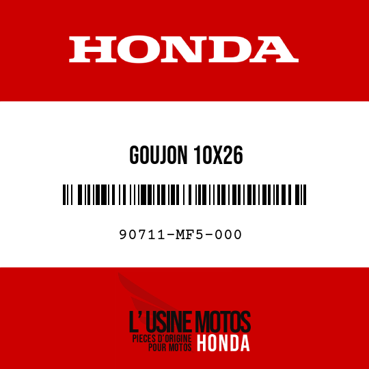 image de 90711-MF5-000 GOUJON 10X26