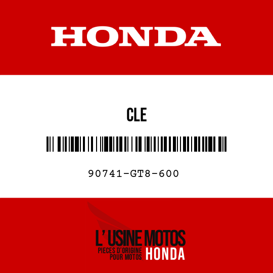 image de 90741-GT8-600 CLE