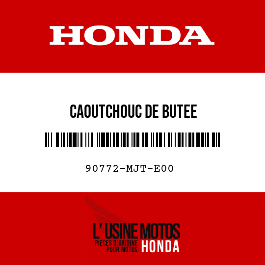 image de 90772-MJT-E00 CAOUTCHOUC DE BUTEE